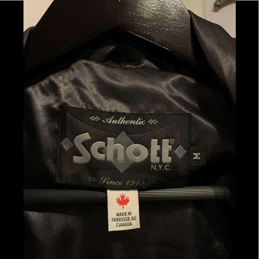 Schott stadium toggle wool coat size: M - Picture 3 of 3